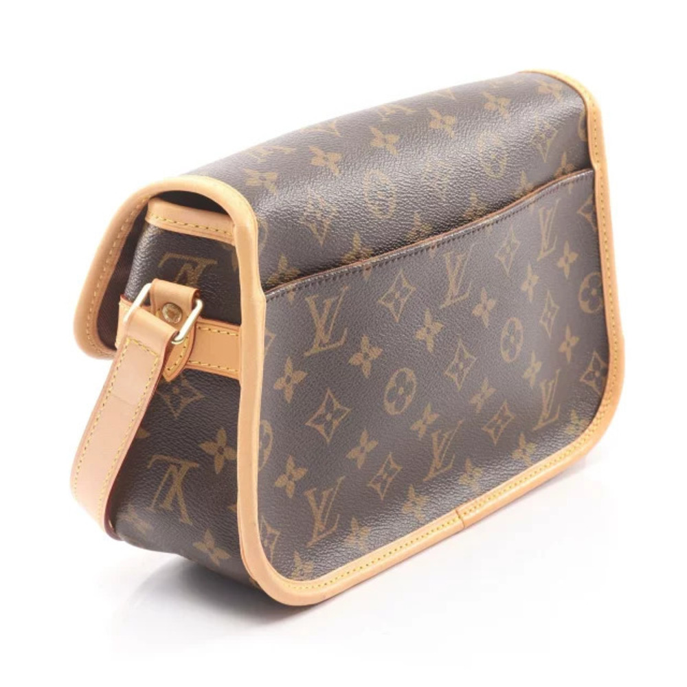 Louis Vuitton Sologne Shoulder Bag Canvas Leather Monogram Brown - Picture 2 of 10